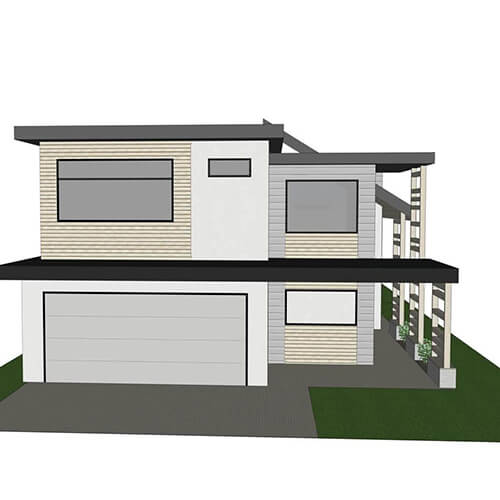 Exterior Rendering - 1251 Ladner Road