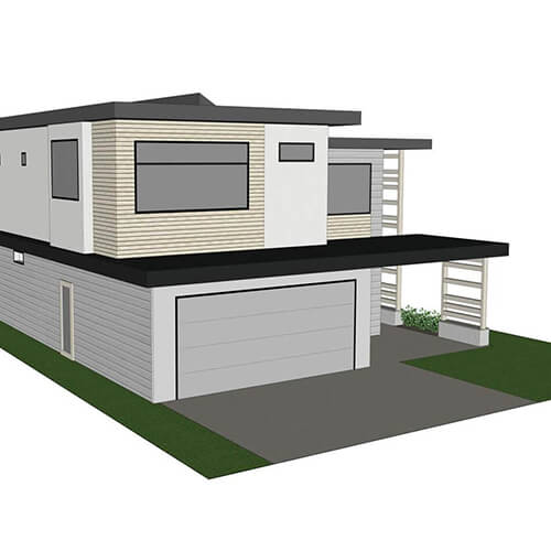 Exterior Rendering - 1251 Ladner Road