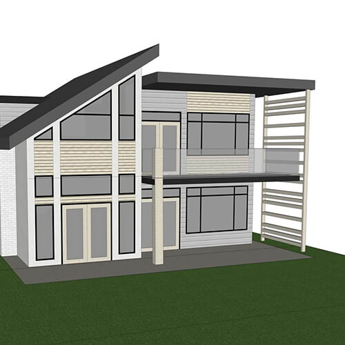 Exterior Rendering - 1251 Ladner Road