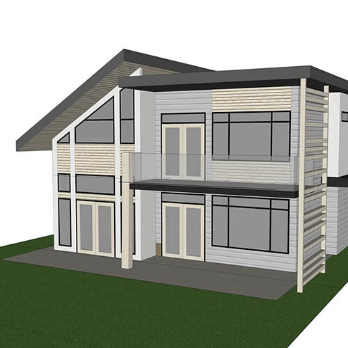 Exterior Rendering - 1251 Ladner Road