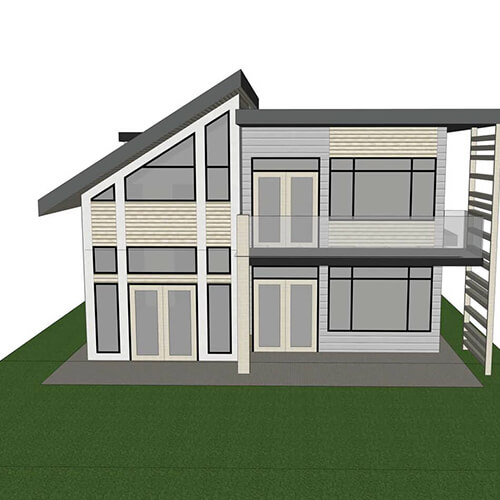 Exterior Rendering - 1251 Ladner Road