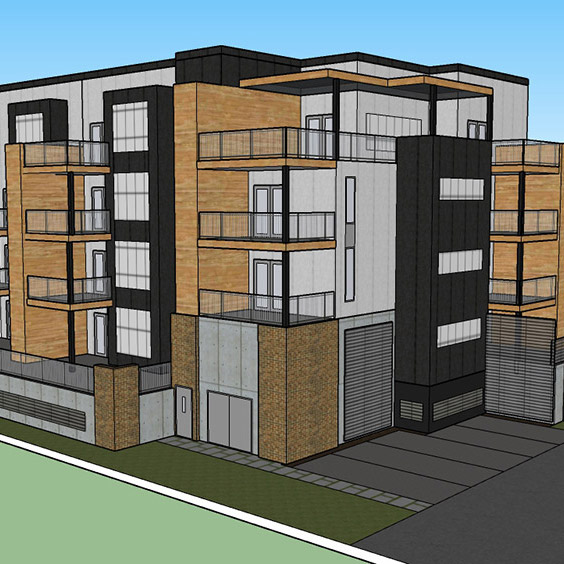 Front Rendering - 2257 Speer Street